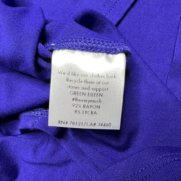 NWT! Eileen Fisher Women's, Violet Slip on Tunic Dress Size 2X- MSRP $148 - Picture 5 of 5